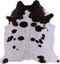 Thumbnail for SUPER SALE Brown & White Natural Cowhide Rug - X-Large 7' 2