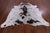 SUPER SALE Brown Salt & Pepper Natural Cowhide Rug - X-Large 7' 3"H x 7' 0"W