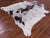 SUPER SALE Brown Salt & Pepper Natural Cowhide Rug - X-Large 7' 3"H x 7' 0"W