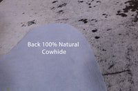 Thumbnail for SUPER SALE Brown Salt & Pepper Natural Cowhide Rug - X-Large 7' 3