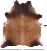 Thumbnail for SUPER SALE Light Brown Natural Cowhide Rug - X-Large 7' 0