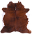 SUPER SALE Brindle Natural Cowhide Rug - X-Large 7' 1"H x 6' 6"W