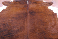 Thumbnail for SUPER SALE Brindle Natural Cowhide Rug - X-Large 7' 1