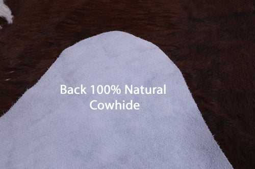 SUPER SALE Brindle Natural Cowhide Rug - X-Large 7' 1