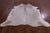 SUPER SALE Champagne Natural Cowhide Rug - X-Large 7' 3"H x 6' 7"W