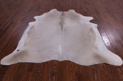 SUPER SALE Champagne Natural Cowhide Rug - X-Large 7' 3