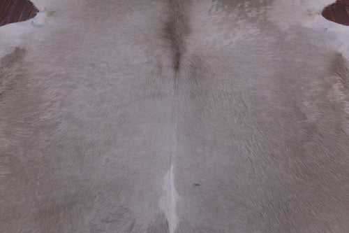 SUPER SALE Champagne Natural Cowhide Rug - X-Large 7' 3