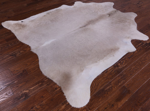SUPER SALE Champagne Natural Cowhide Rug - X-Large 7' 3