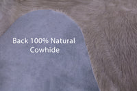 Thumbnail for SUPER SALE Champagne Natural Cowhide Rug - X-Large 7' 3