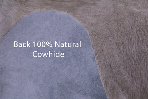 SUPER SALE Champagne Natural Cowhide Rug - X-Large 7' 3