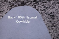Thumbnail for SUPER SALE Brown Salt & Pepper Natural Cowhide Rug - X-Large 7' 3