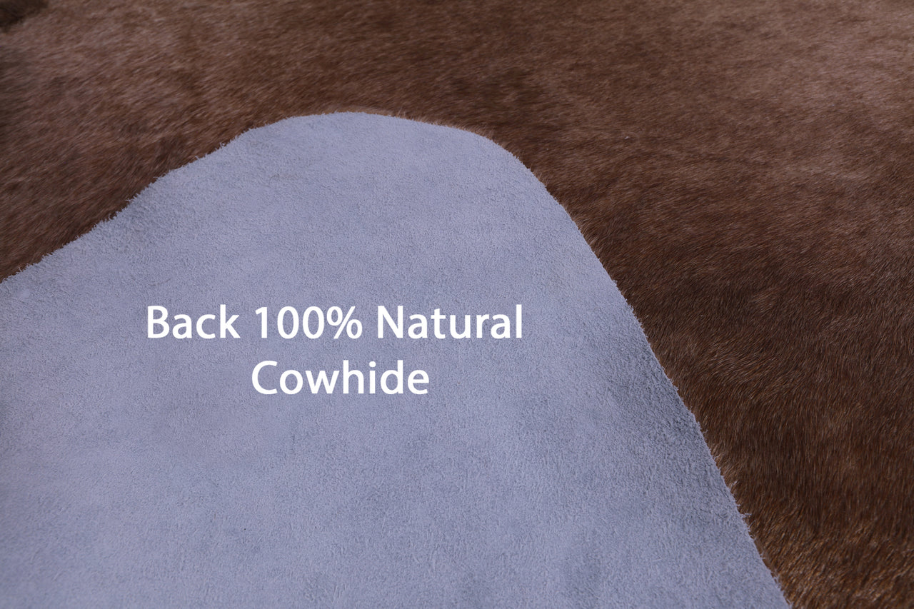 SUPER SALE Light Brown Natural Cowhide Rug - XX-Large 7' 5"H x 7' 0"W