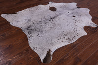 Thumbnail for SUPER SALE Brown Salt & Pepper Natural Cowhide Rug - XX-Large 7' 4