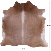 Thumbnail for SUPER SALE Light Brown Natural Cowhide Rug - Large 6' 5