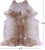 SUPER SALE Brown Salt & Pepper Natural Cowhide Rug - X-Large 6' 9"H x 6' 0"W