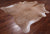 SUPER SALE Light Brown Natural Cowhide Rug - XX-Large 7' 10"H x 7' 0"W