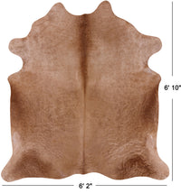 Thumbnail for SUPER SALE Light Brown Natural Cowhide Rug - X-Large 6' 10