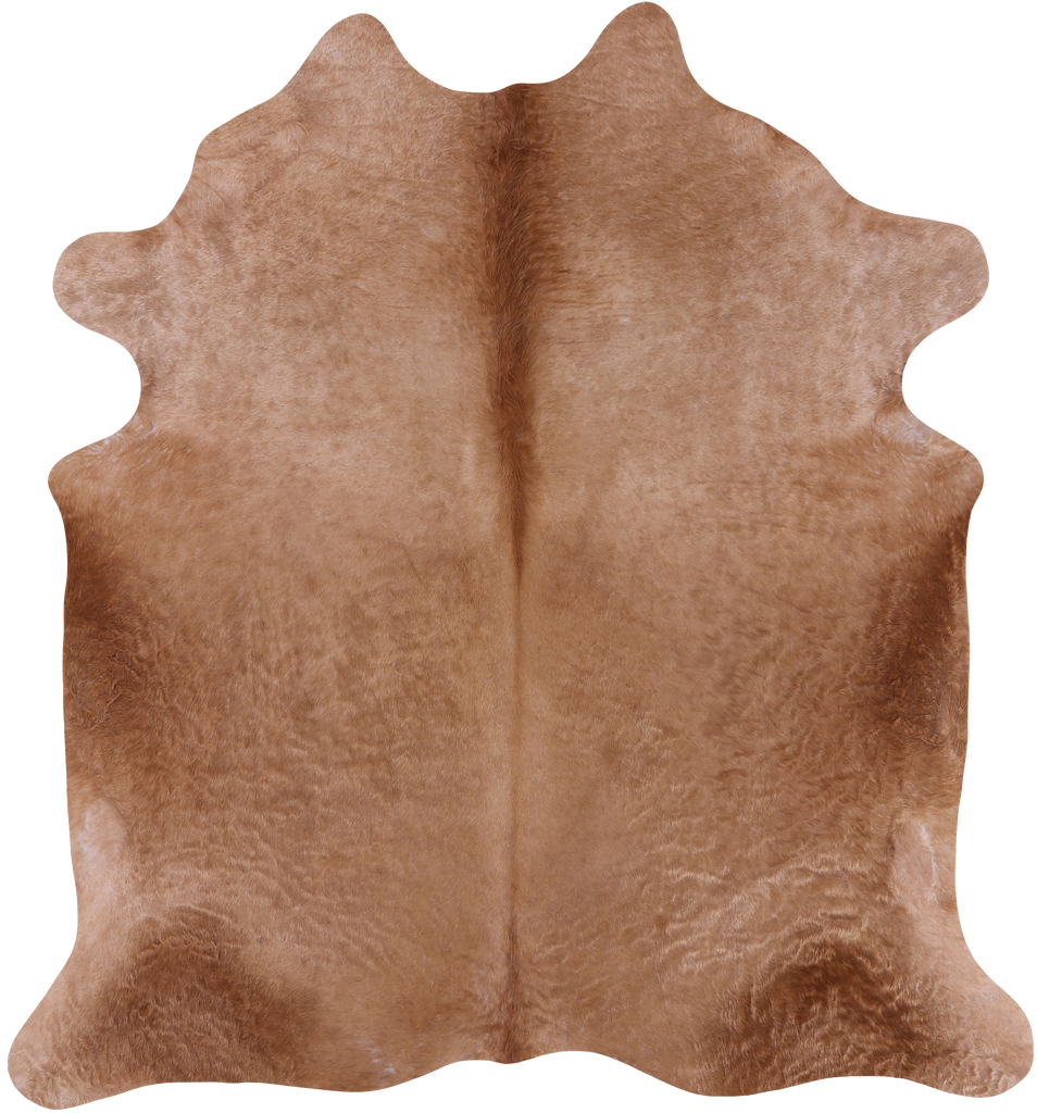 SUPER SALE Light Brown Natural Cowhide Rug - X-Large 6' 10"H x 6' 2"W