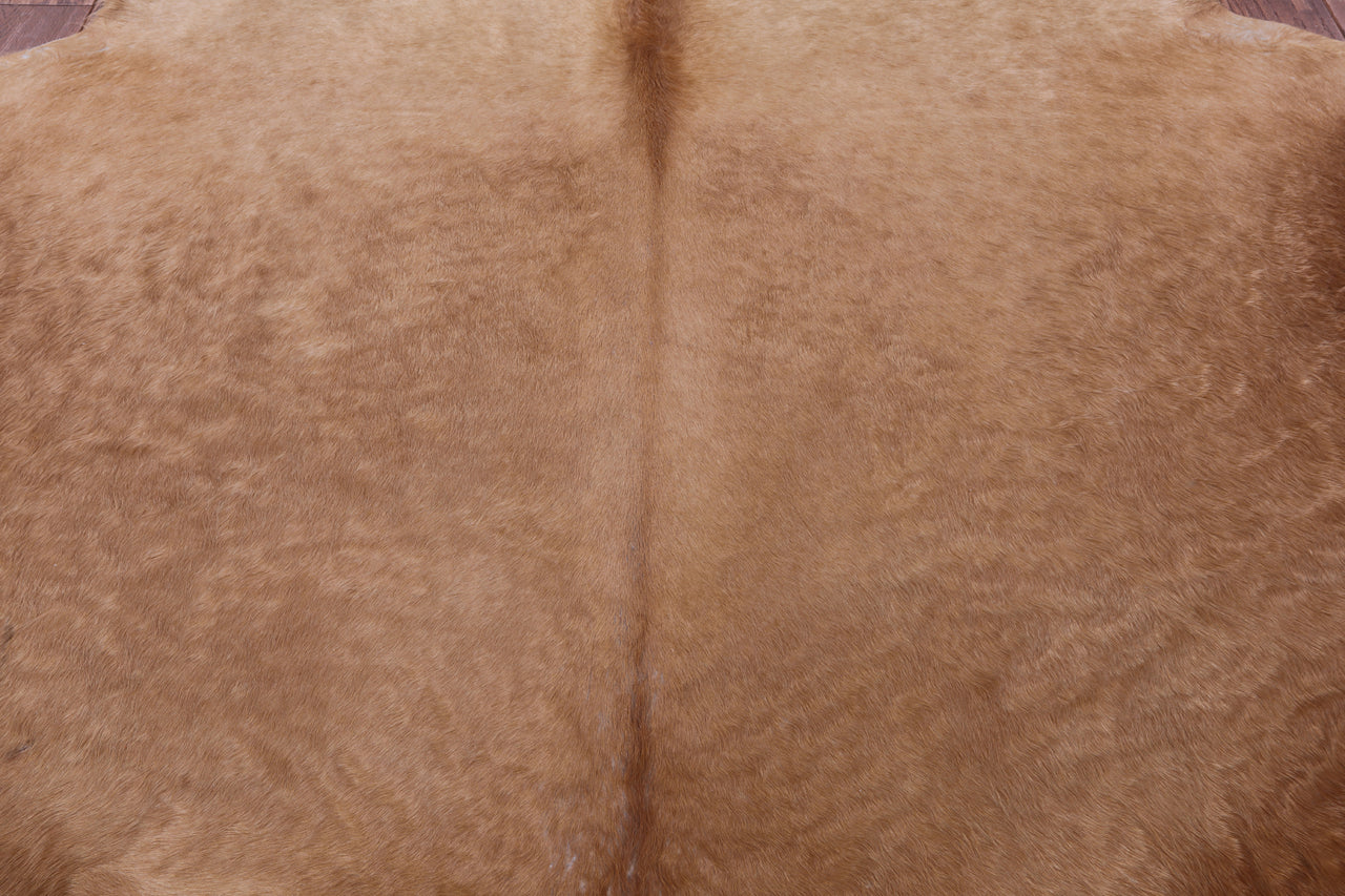 SUPER SALE Light Brown Natural Cowhide Rug - X-Large 6' 10"H x 6' 2"W