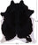 SUPER SALE Black & White Natural Cowhide Rug - XX-Large 8' 0"H x 6' 8"W