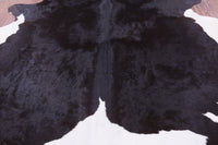 Thumbnail for SUPER SALE Black & White Natural Cowhide Rug - XX-Large 8' 0