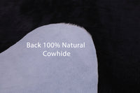 Thumbnail for SUPER SALE Black & White Natural Cowhide Rug - XX-Large 8' 0