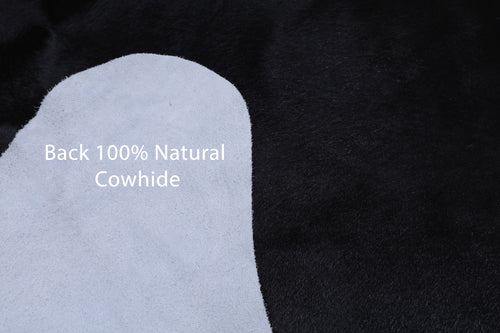 SUPER SALE Black Natural Cowhide Rug - XX-Large 8' 2