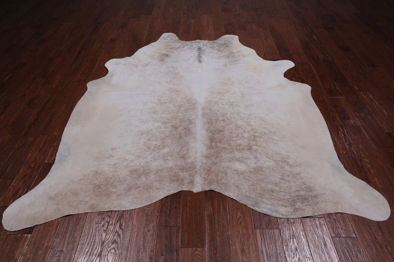SUPER SALE Beige Natural Cowhide Rug - XX-Large 7' 8"H x 7' 0"W