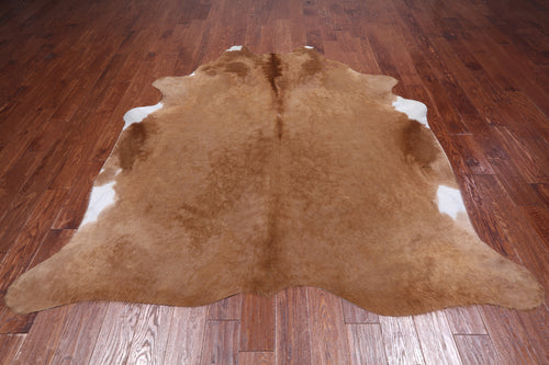 SUPER SALE Light Brown Natural Cowhide Rug - XX-Large 7' 6