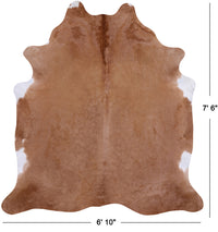 Thumbnail for SUPER SALE Light Brown Natural Cowhide Rug - XX-Large 7' 6
