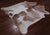 SUPER SALE Brown & White Natural Cowhide Rug - XX-Large 7' 4"H x 6' 6"W