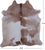 SUPER SALE Brown & White Natural Cowhide Rug - XX-Large 7' 4"H x 6' 6"W