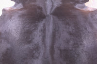 Thumbnail for SUPER SALE Dark Brown Natural Cowhide Rug - XX-Large 7' 4