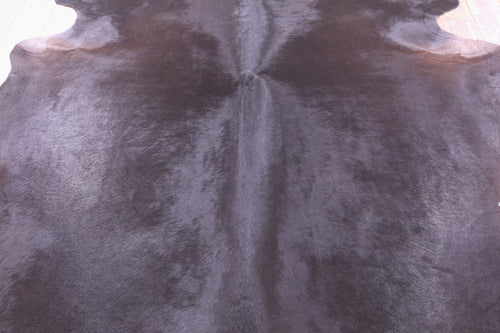 SUPER SALE Dark Brown Natural Cowhide Rug - XX-Large 7' 4