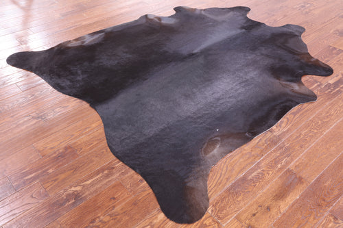 SUPER SALE Dark Brown Natural Cowhide Rug - XX-Large 7' 4