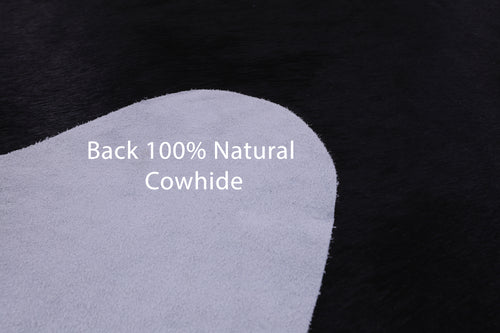 SUPER SALE Dark Brown Natural Cowhide Rug - XX-Large 7' 4