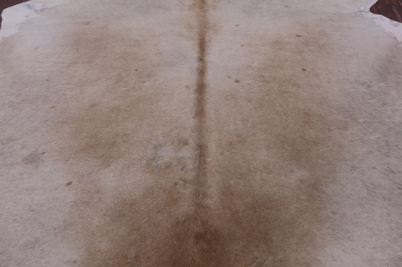 SUPER SALE Beige Natural Cowhide Rug - X-Large 7' 3"H x 6' 3"W