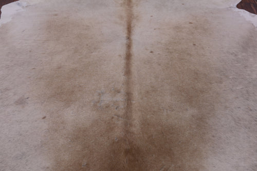 SUPER SALE Beige Natural Cowhide Rug - X-Large 7' 3