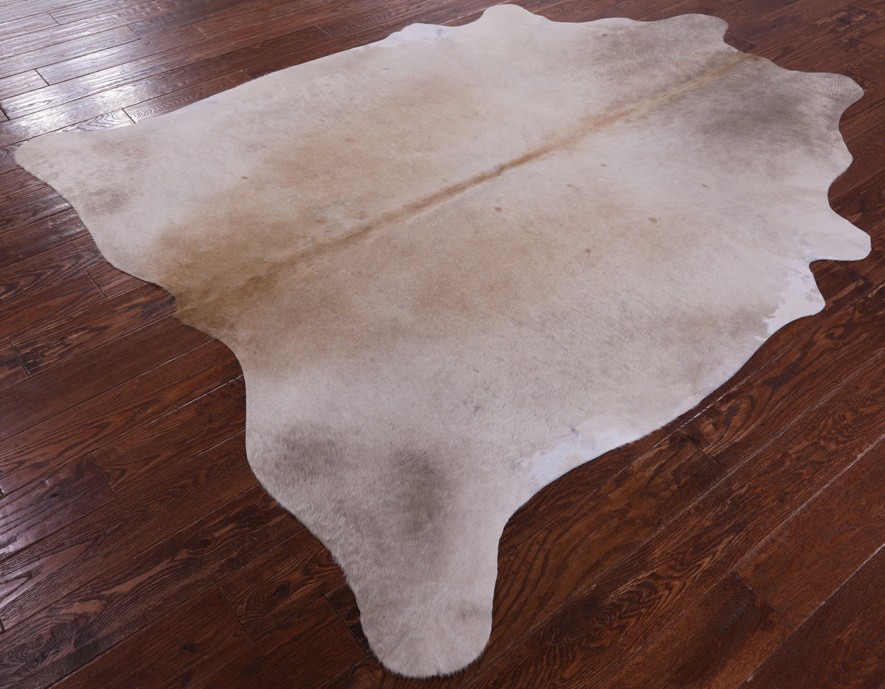 SUPER SALE Beige Natural Cowhide Rug - X-Large 7' 3"H x 6' 3"W