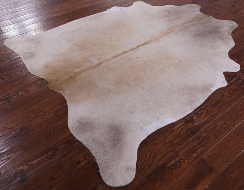 SUPER SALE Beige Natural Cowhide Rug - X-Large 7' 3