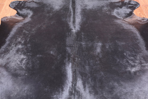 SUPER SALE Dark Brown Natural Cowhide Rug - X-Large 7' 3