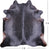 SUPER SALE Dark Brown Natural Cowhide Rug - X-Large 7' 3"H x 7' 0"W