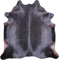 Thumbnail for SUPER SALE Dark Brown Natural Cowhide Rug - X-Large 7' 3
