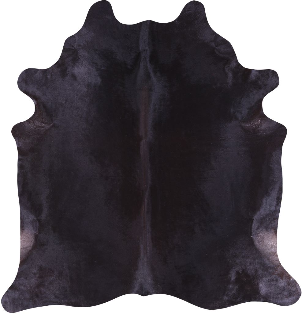 SUPER SALE Black Natural Cowhide Rug - XX-Large 7' 10"H x 7' 4"W