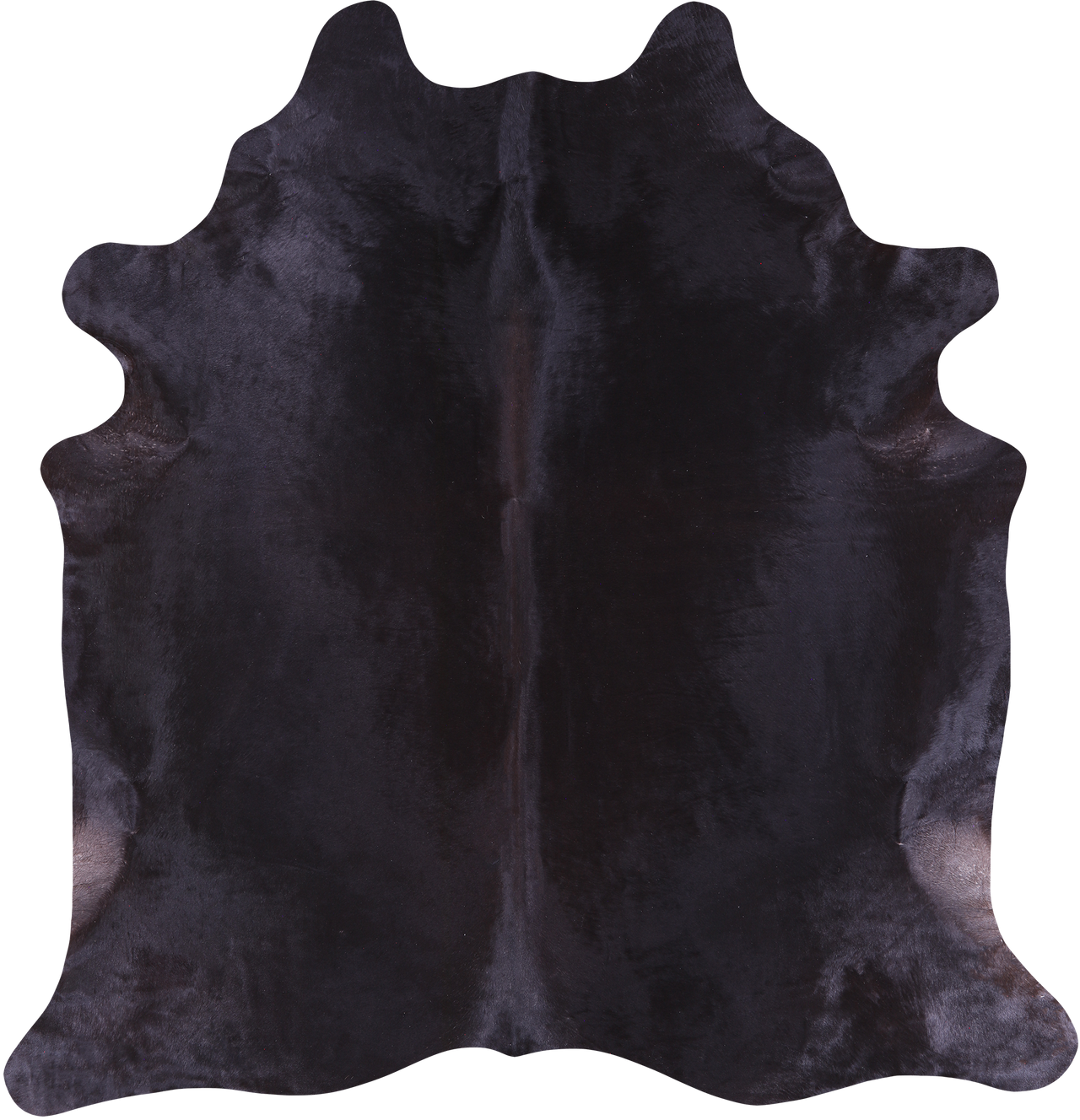 SUPER SALE Black Natural Cowhide Rug - XX-Large 7' 10"H x 7' 4"W