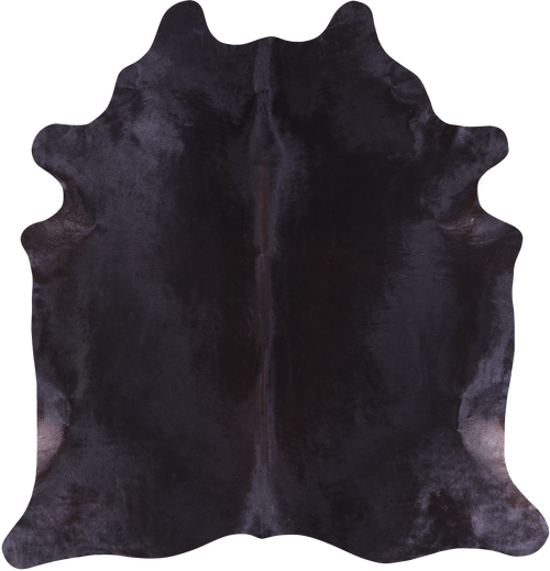 SUPER SALE Black Natural Cowhide Rug - XX-Large 7' 10