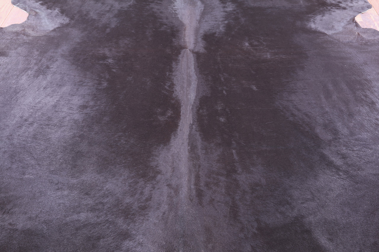 SUPER SALE Black Natural Cowhide Rug - XX-Large 7' 10"H x 7' 4"W