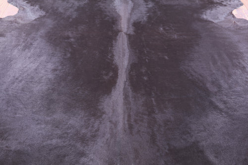 SUPER SALE Black Natural Cowhide Rug - XX-Large 7' 10