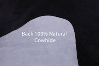 Thumbnail for SUPER SALE Black Natural Cowhide Rug - XX-Large 7' 10