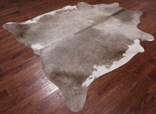 SUPER SALE Champagne Natural Cowhide Rug - XX-Large 7' 10